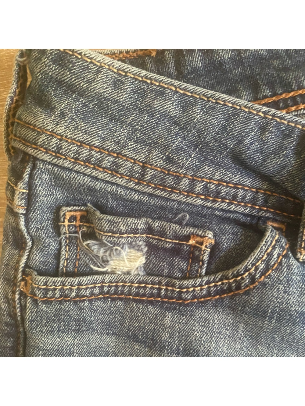NEW✨HOLLISTER ULTRA LOW RISE DISTRESSED DENIM SHORTS - Picture 12 of 13